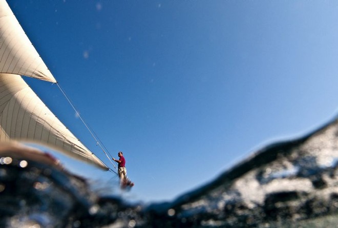 Straight on for TUIGA - Les Voiles de Saint-Tropez ©  Rolex/ Kurt Arrigo http://www.regattanews.com